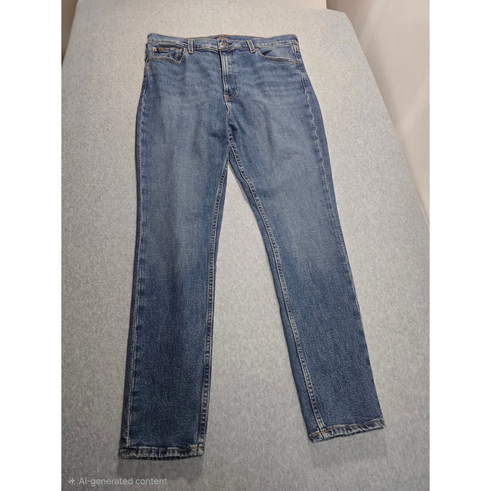Polo Ralph Lauren High Rise Skinny Jeans Mens 32 Medium Wash Denim Pants
